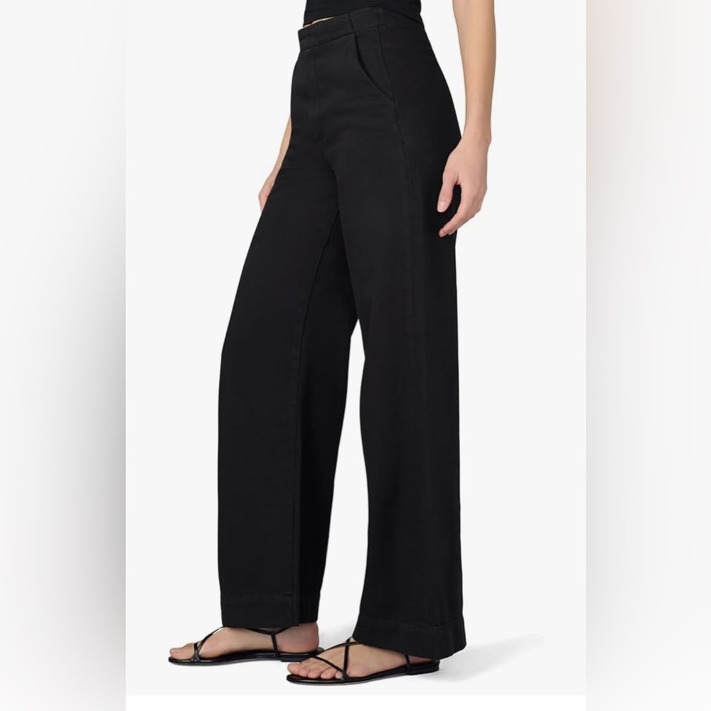 NWT Joe's Women's The Clean Denim High Rise Wide Leg Trouser - Picture 4 of 7